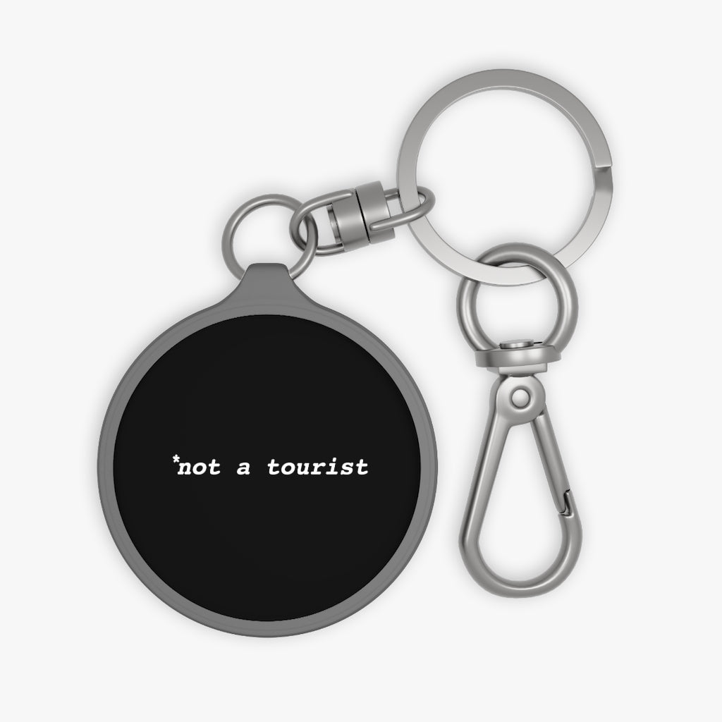 *not a keyring tag (black)