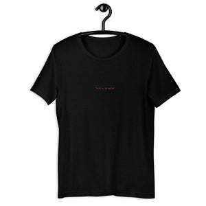 *not a t-shirt (red logo)