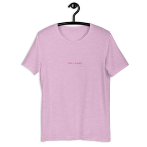 *not a t-shirt (red logo)