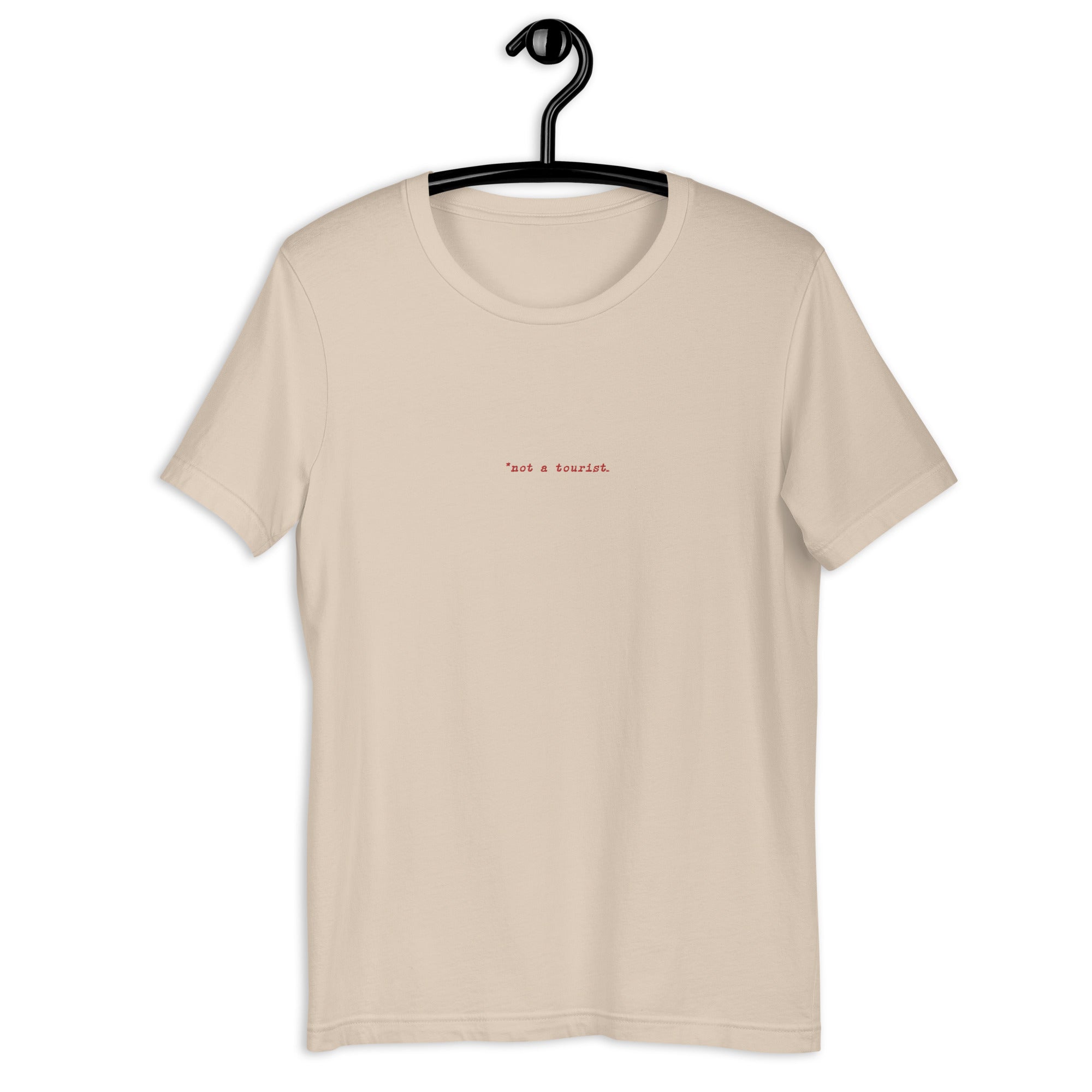 *not a t-shirt (red logo)