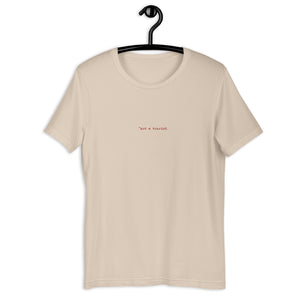 *not a t-shirt (red logo)